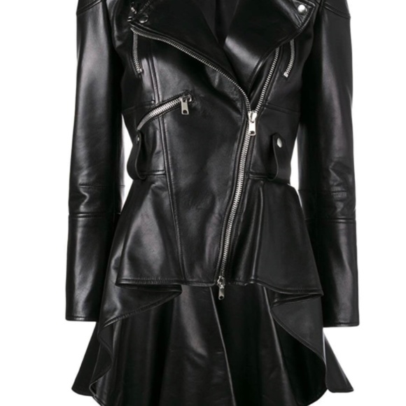 Womens leather jacket - Picture 5 of 6